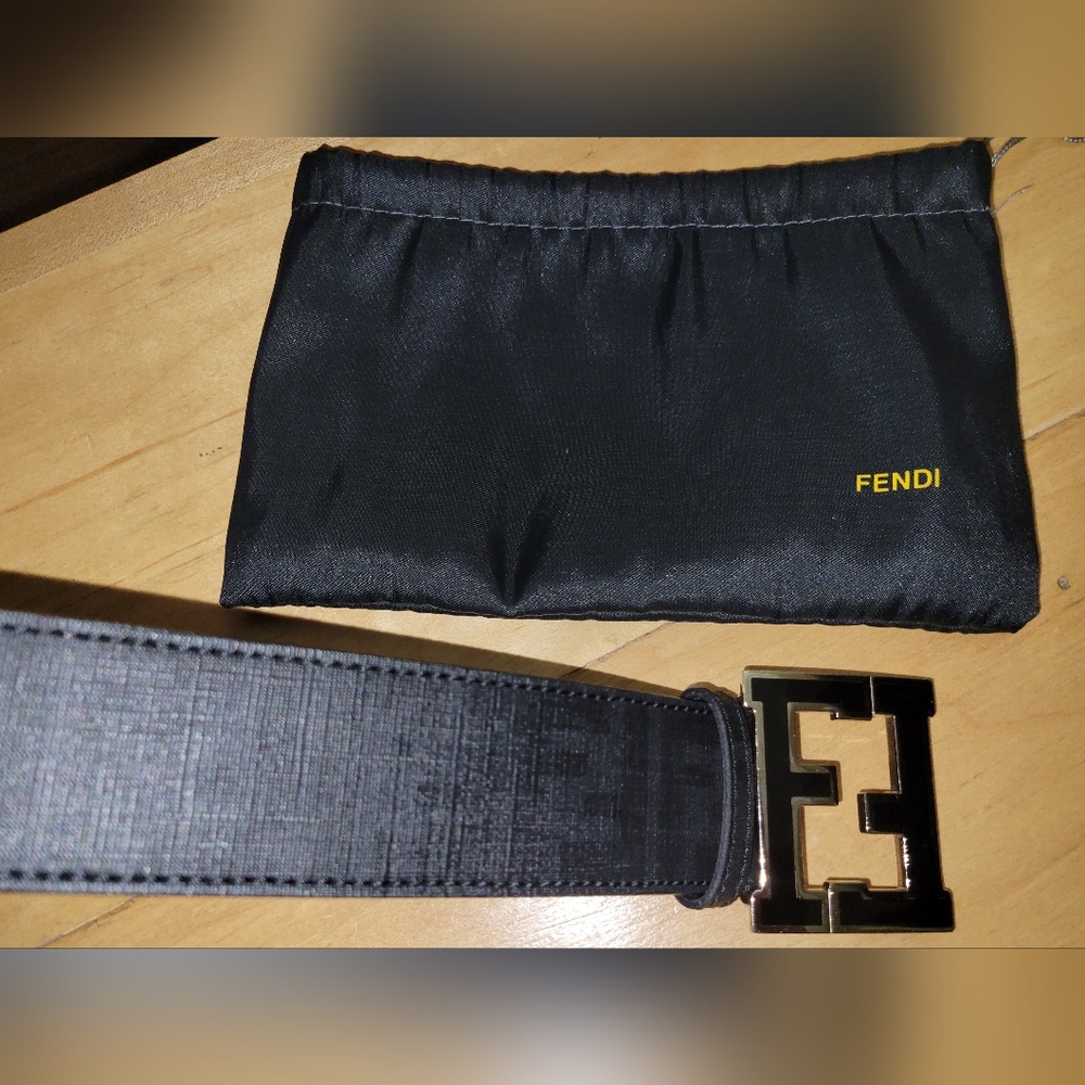 ❤️🔥SALE FENDI Men's Belt in Black - Picture 10 of 10